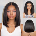 210% Density Super Double Drawn Bob Wig Human Hair 13x4 Lace Front