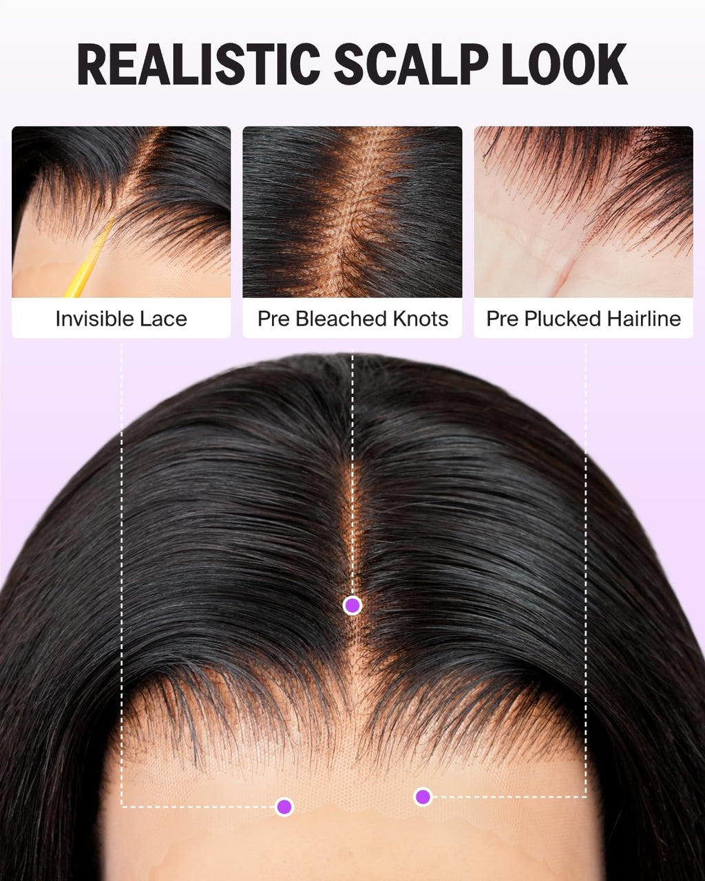 210% Density Super Double Drawn Bob Wig Human Hair 13x4 Lace Front