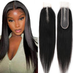 2x6 HD Lace Closure Skinlike 2x6 Human Hair Closure Straight 2x6 Brazilian Virgin Human Hair Kim K Middle Part Closure 2x6 Straight HD Closure 16inch Pre-plucked with Natural Hairline