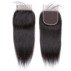 4x4 Lace Closure Ear to Ear Straight 180% Density