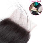 4x4 Lace Closure Ear to Ear Straight 180% Density