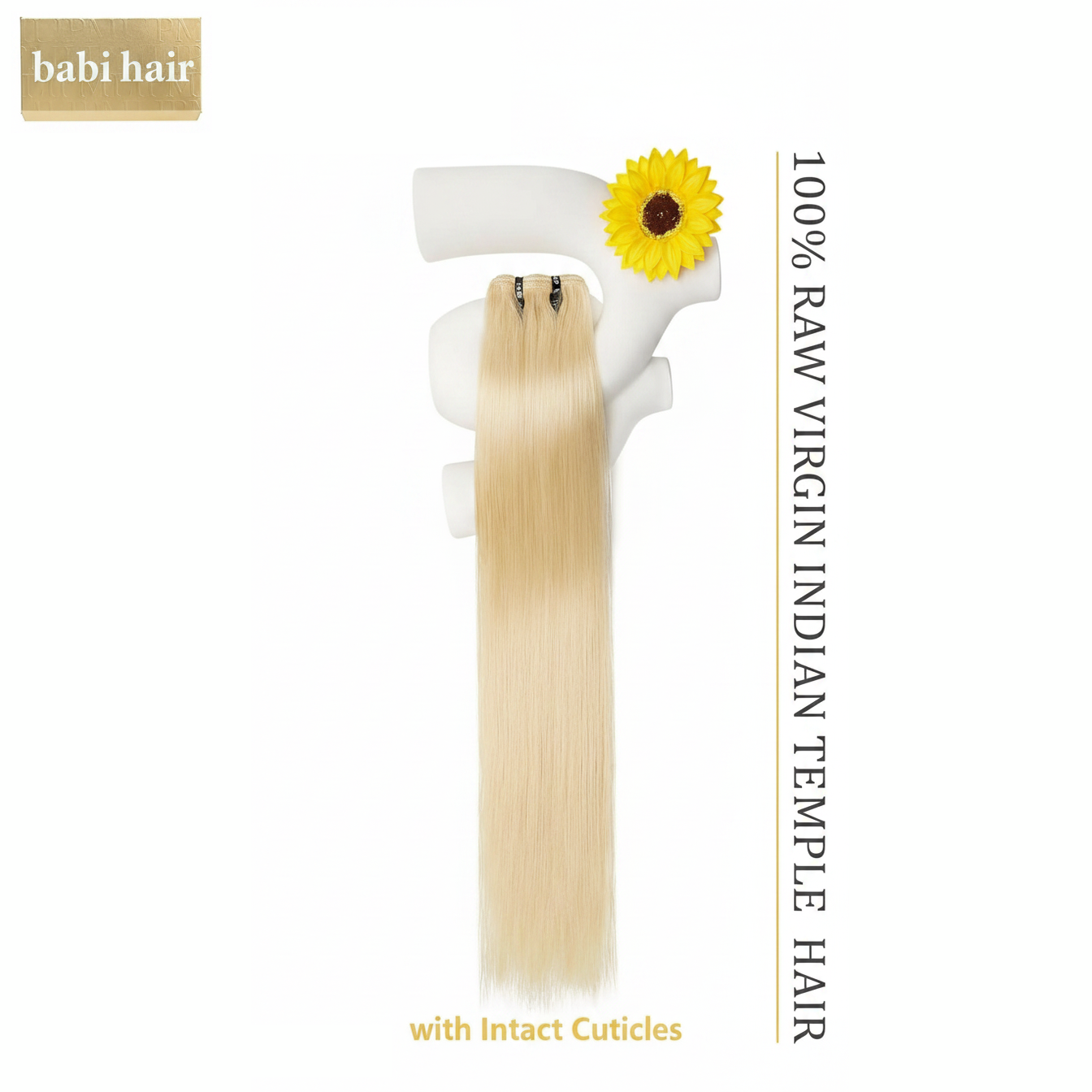 Indian Raw Hair Bundle Straight Enhanced Quality Bundle 613 Color