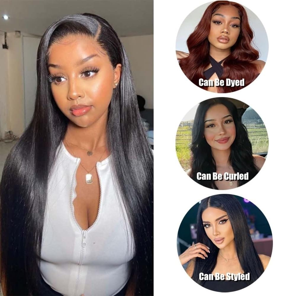 Straight Human Hair Bundles Brazilian Straight Bundles Virgin Hair Weave 1 pc