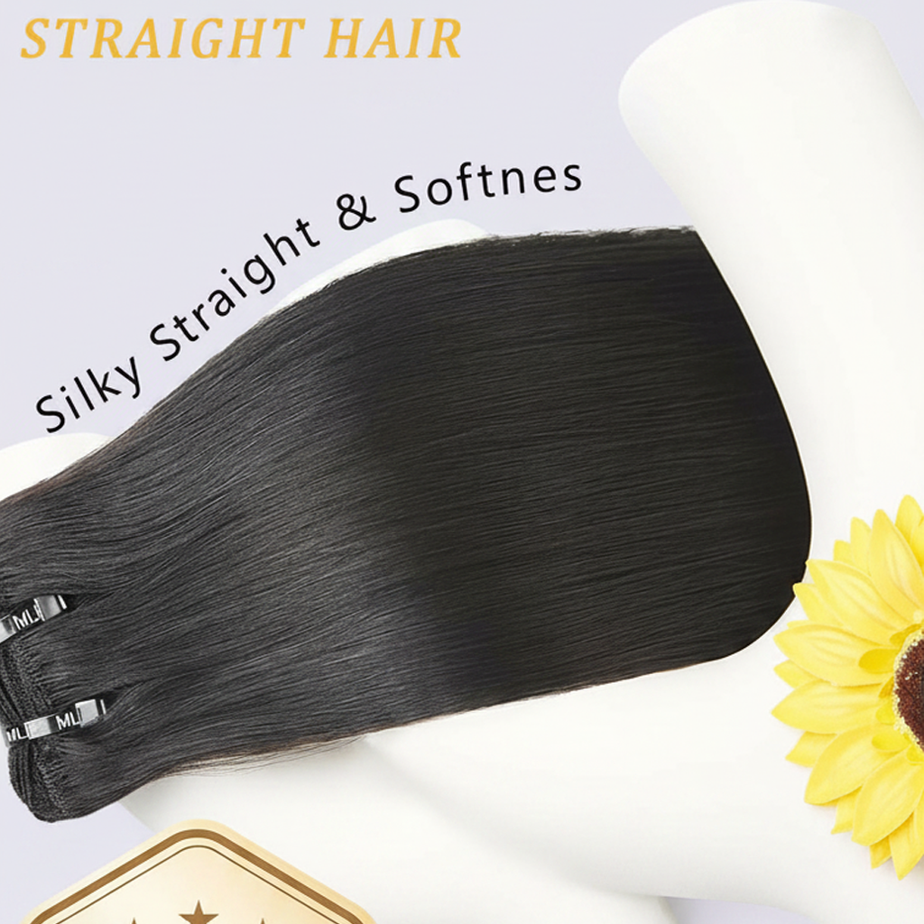 Vietnam Raw Hair Bundle Straight Enhanced Quality Bundle Natural Black